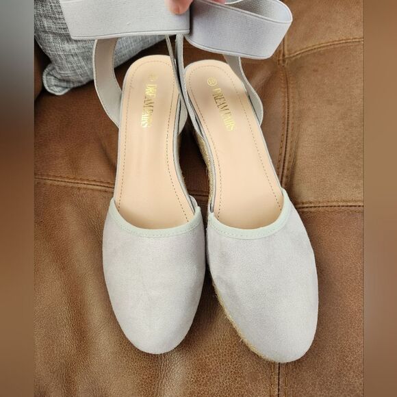 Espadrille Wedge Sandals - Worn Once - Picture 6 of 7